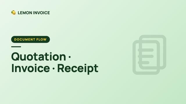 Quotation, Invoice, Receipt: How the Thai Business Document Flow Works thumbnail